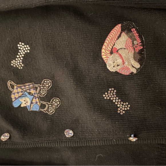 Vintage Tia Designs Dog Cardigan - Picture 4 of 6